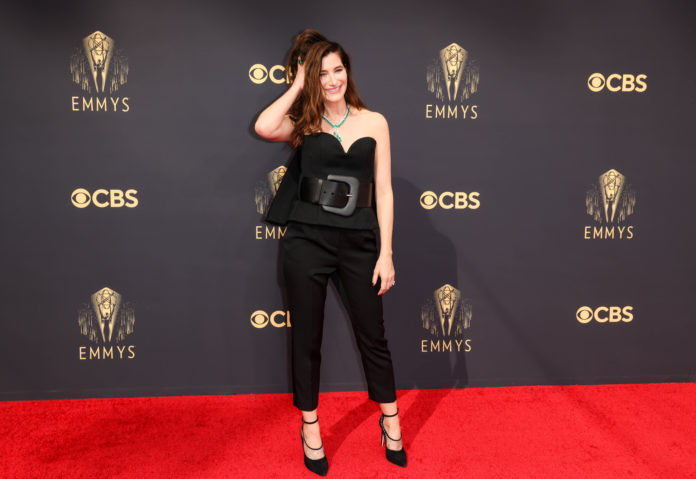 Kathryn Hahn attends the 73rd Primetime Emmy Awards in September.