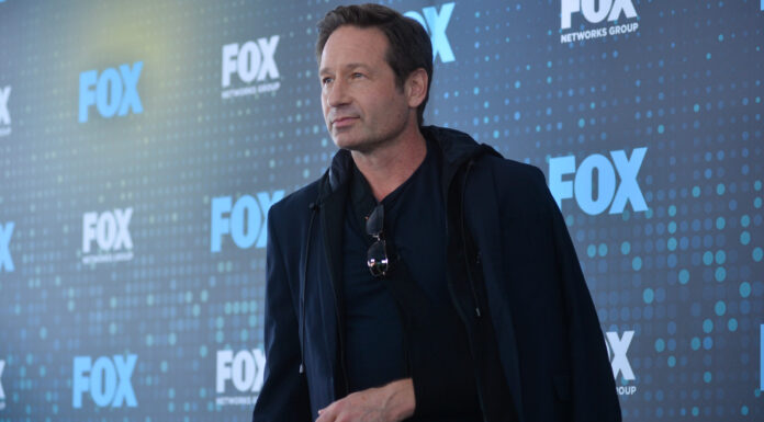 David Duchovny at the Fox Upfront Presentation in 2017