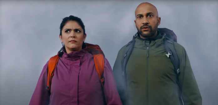 Keegan-Michael Key and Cecily Strong in 
