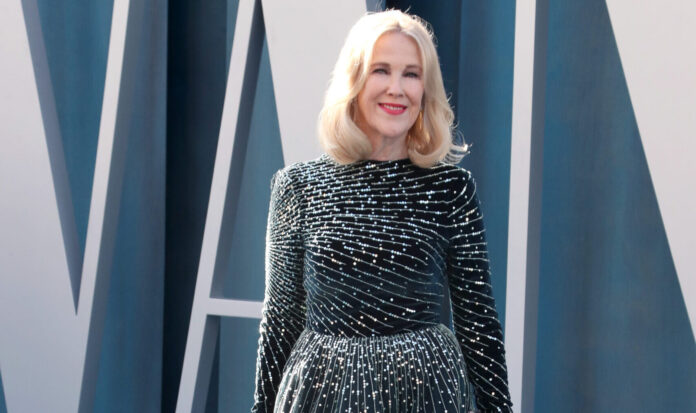 Catherine O'Hara at the Vanity Fair Oscar Party in March 2022