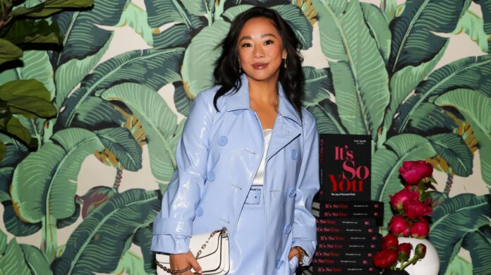 Stephanie Hsu at Kate Spade New York's 