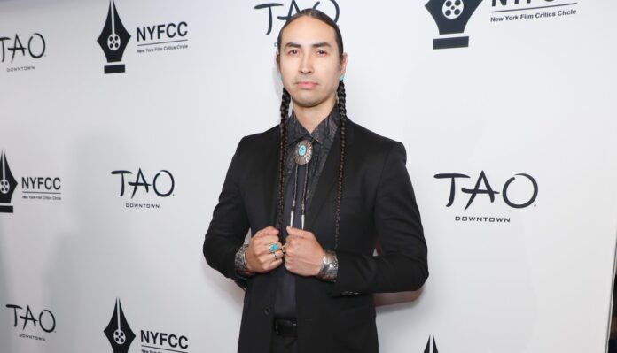 Tatanka Means at the 2024 New York Film Critics Circle Awards in January 2024