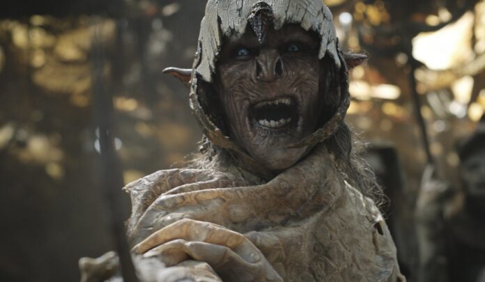 Screenshot from “Lord of the Rings: The Rings of Power”