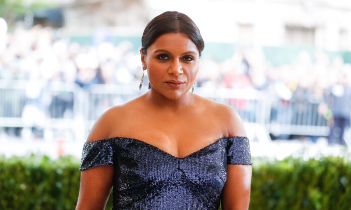 Mindy Kaling at The Costume Institute Benefit celebrating the opening of Rei Kawakubo/Comme des Garcons: Art of the In-Between in May 2017