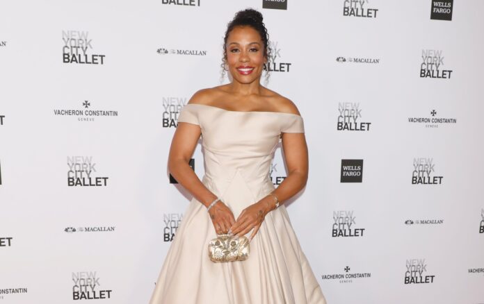 Karen Pittman at the New York City Ballet Fall Fashion Gala Celebrating the 75th Anniversary and Honoring Co-Founding Choreographers George Balanchine and Jerome Robbins in October 2023
