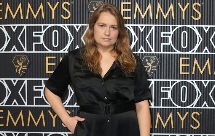 Merritt Wever at the 75th Primetime Emmy Awards in January 2024