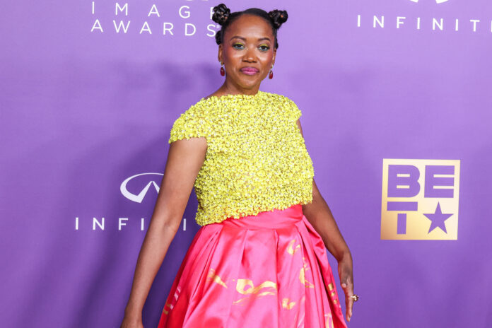 Erika Alexander at the 55th Annual NAACP Image Awards in March 2024