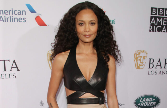 Thandie Newton at the BAFTA Tea Party in January 2019