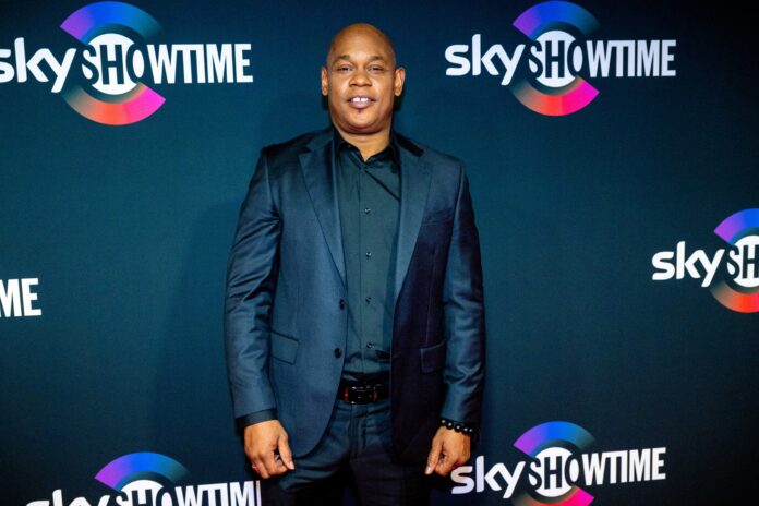 Bokeem Woodbine at the exclusive new streaming service SkyShowtime launch event at Transformatorhuis in Amsterdam, The Netherlands in November 2022