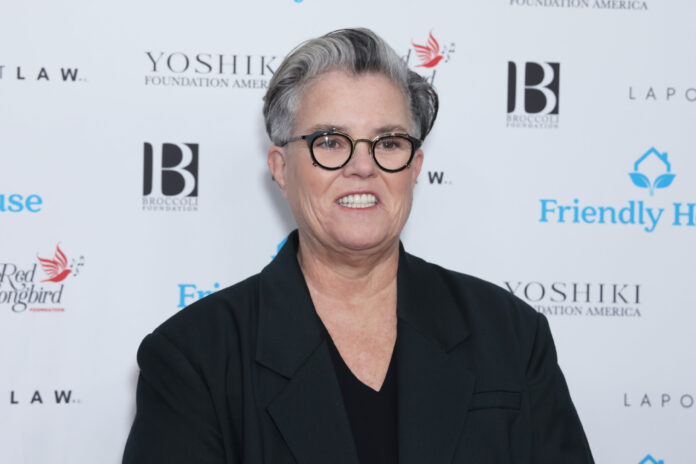 Rosie O'Donnell at the Friendly House 33rd Annual Gala in October 2023