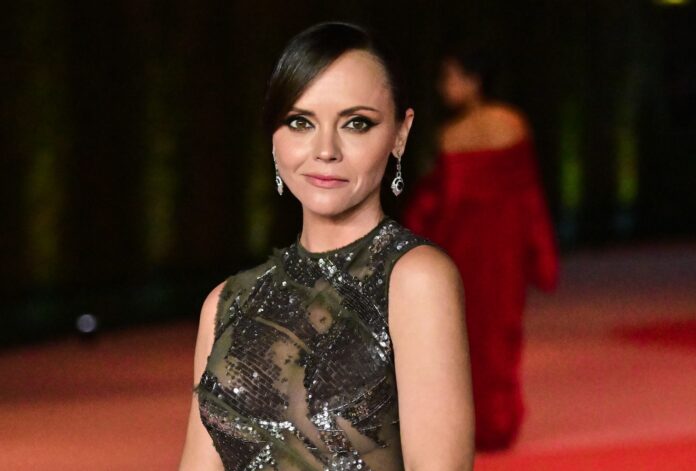 Christina Ricci at the Third Annual Academy Gala in December 2023