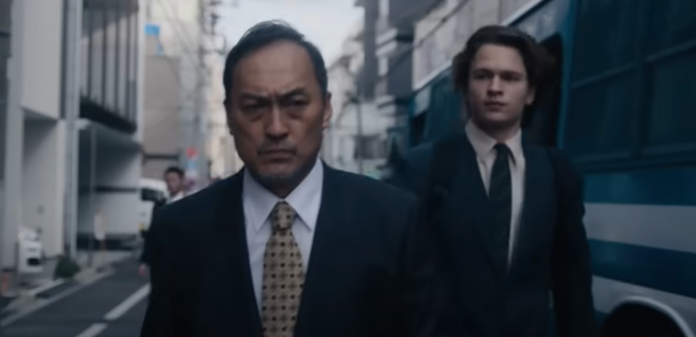 Ken Watanabe and Ansel Elgort in 