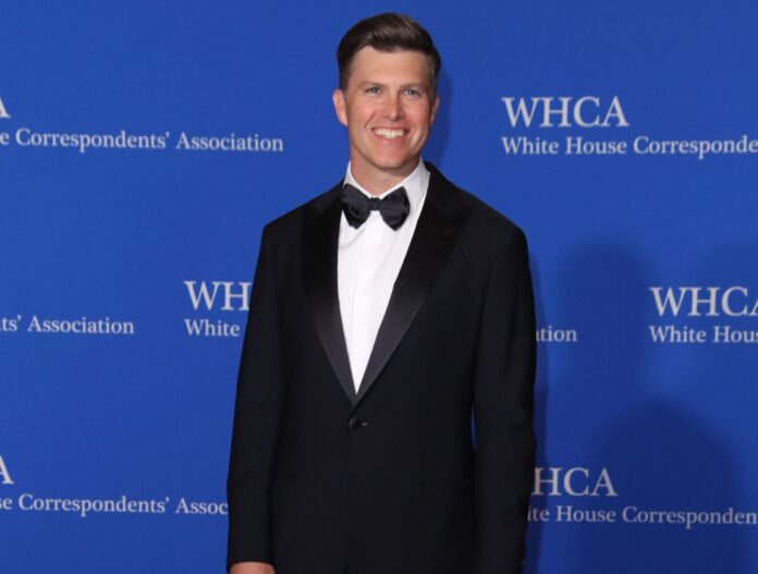Colin Jost at the 2024 White House Correspondents' Association Dinner in April 2024