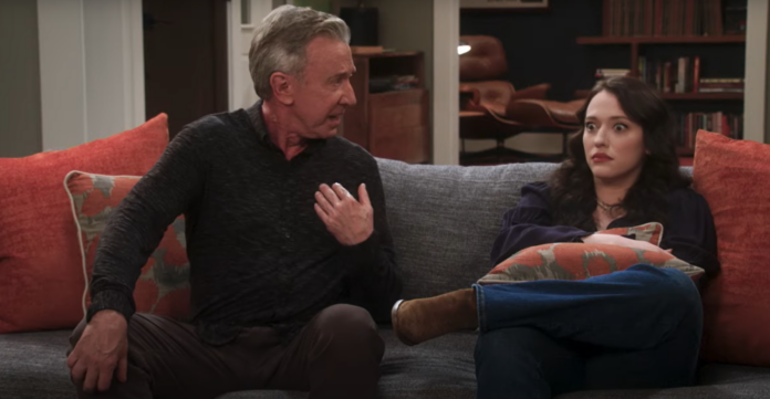 Tim Allen and Kat Dennings in 